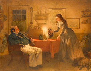 Kapitän Cuttle und Florence Dombey, 1886